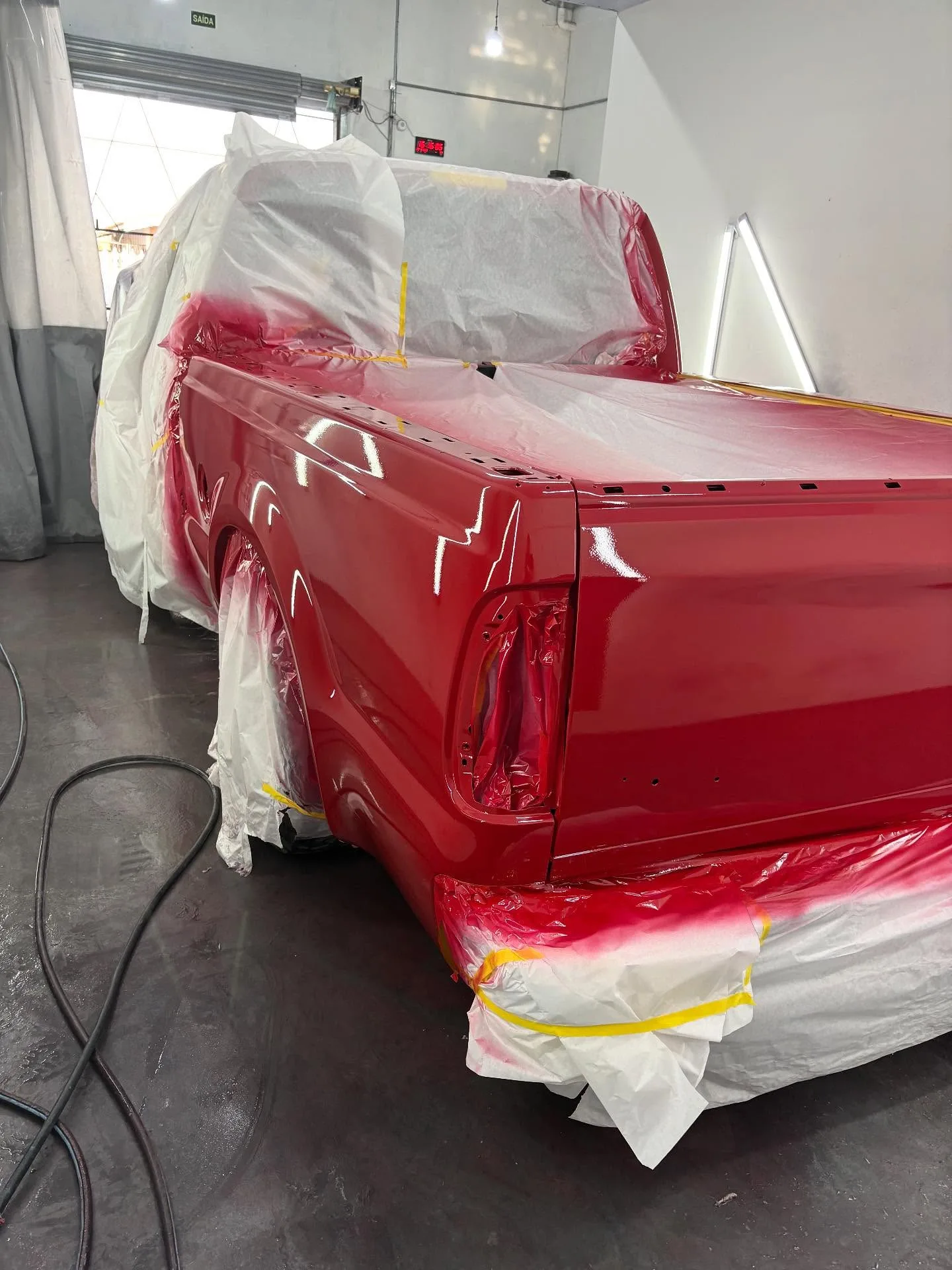 Pintura automotiva com padrão de fábrica